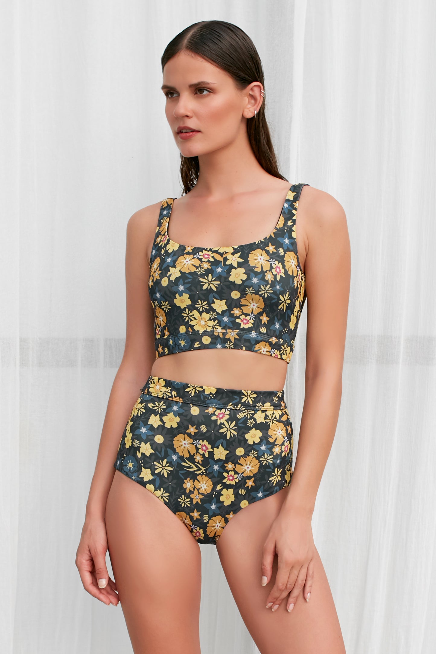 ANAIS MIDNIGHT BLOOM TOP